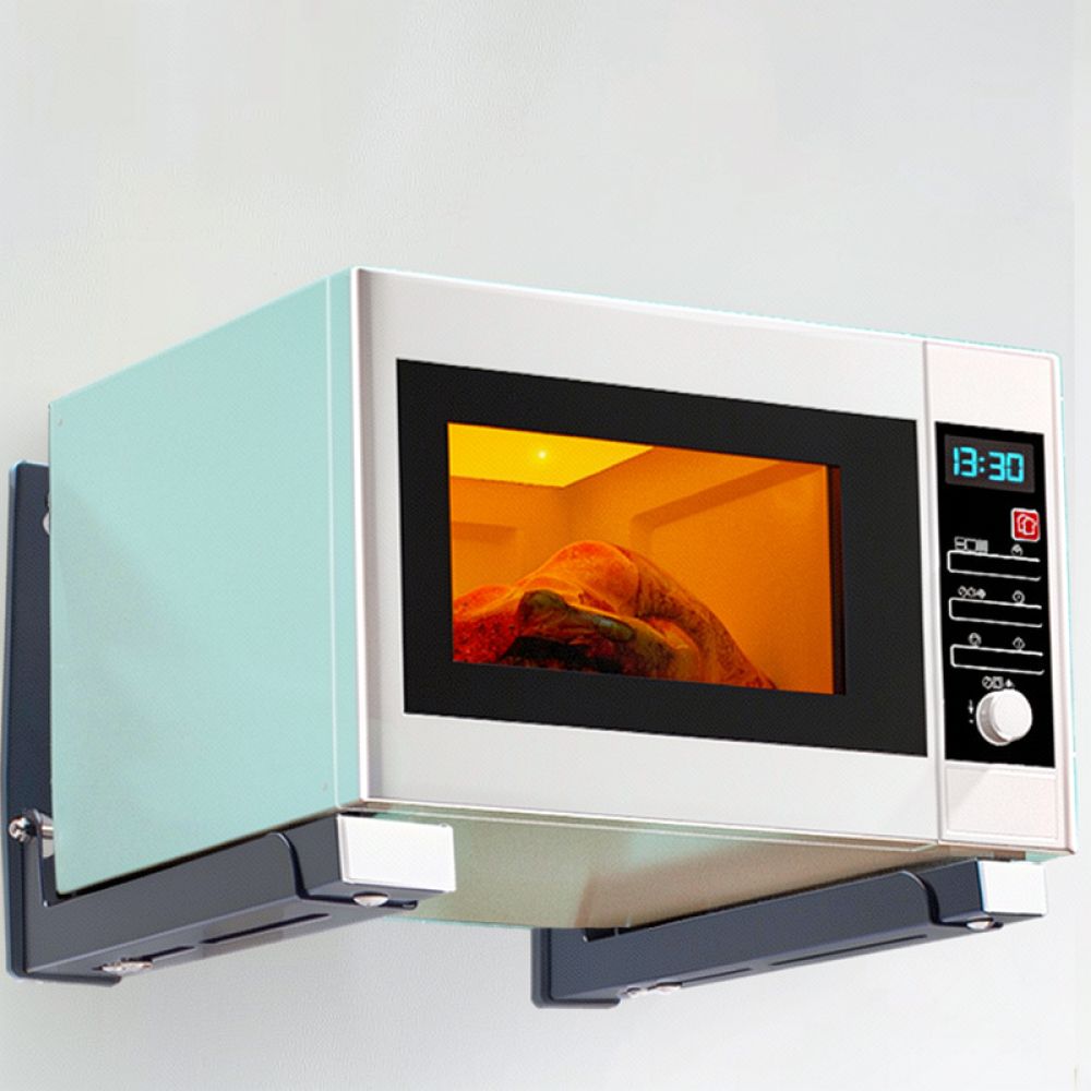 Microwave Oven - Uitschuifbare magnetronbeugel, wandmontage, roestvrijstalen houder, inklapbaar