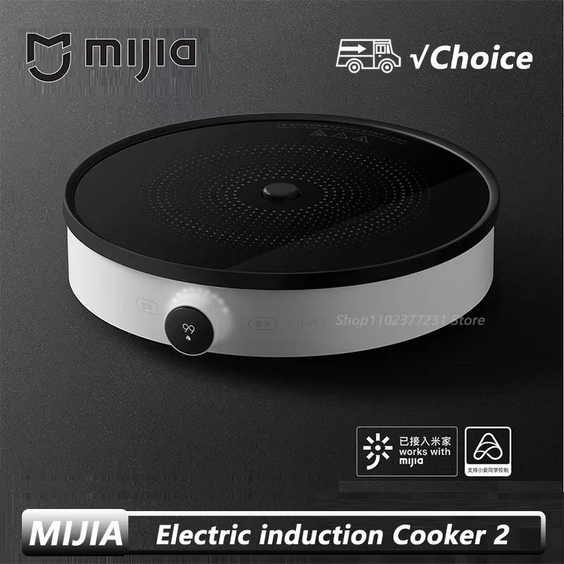 Induction Cooktop Portable - Mijia elektrische inductiekookplaat 2 instelbare warmte