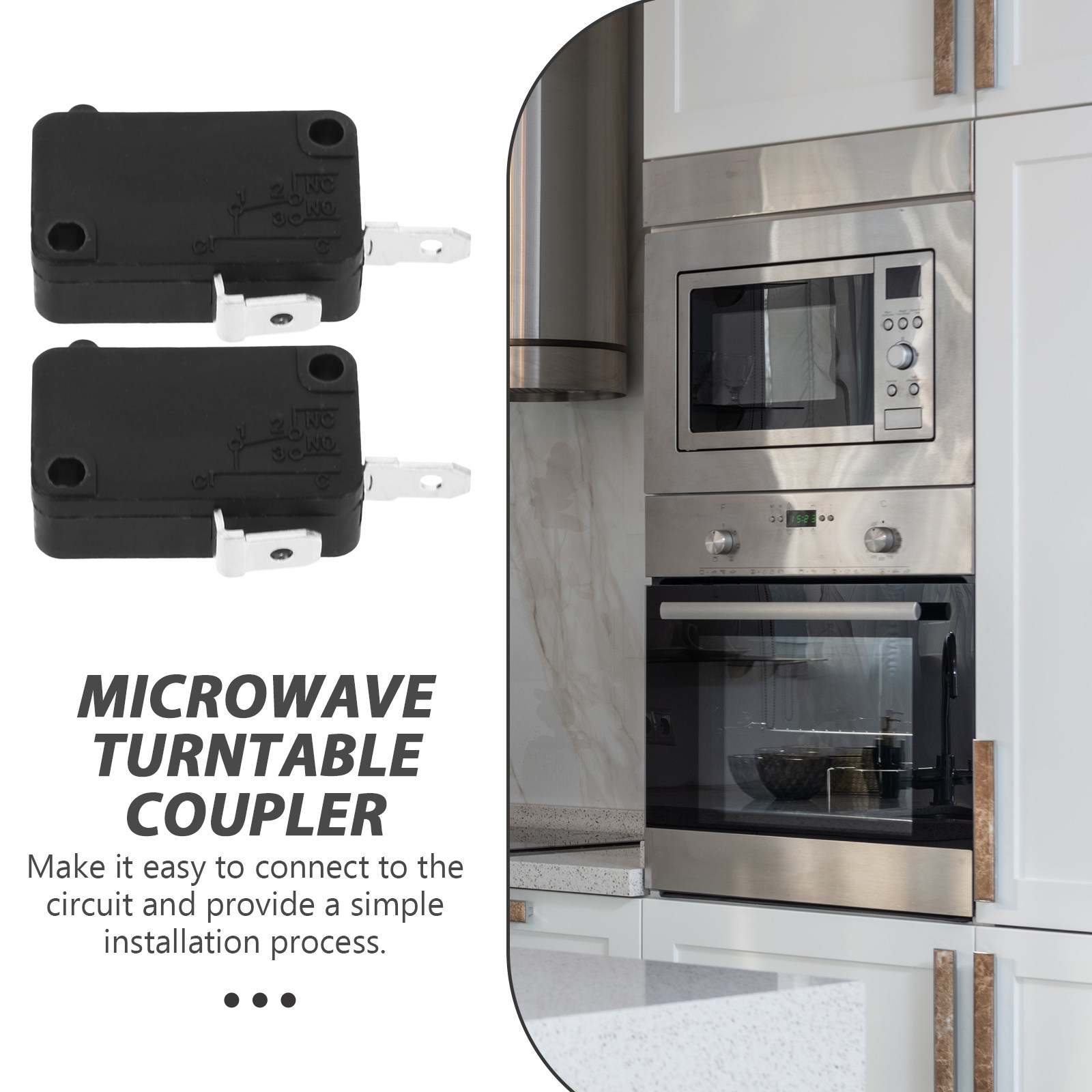 2 stuks microschakelaar, norma - Microwave Oven recensie en prijs