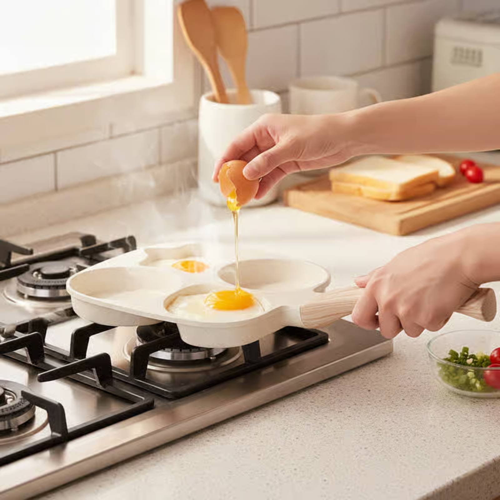 Anti-aanbakpan voor ontbijt, d - Induction Cooker recensie en prijs