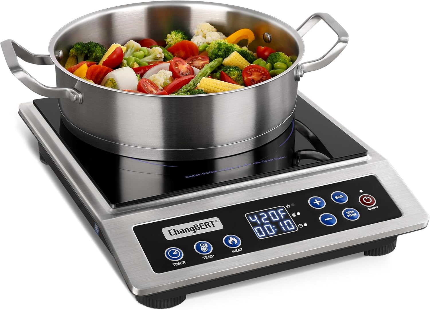 Draagbare inductiekookplaat, v - Induction Cooktop Portable recensie en prijs