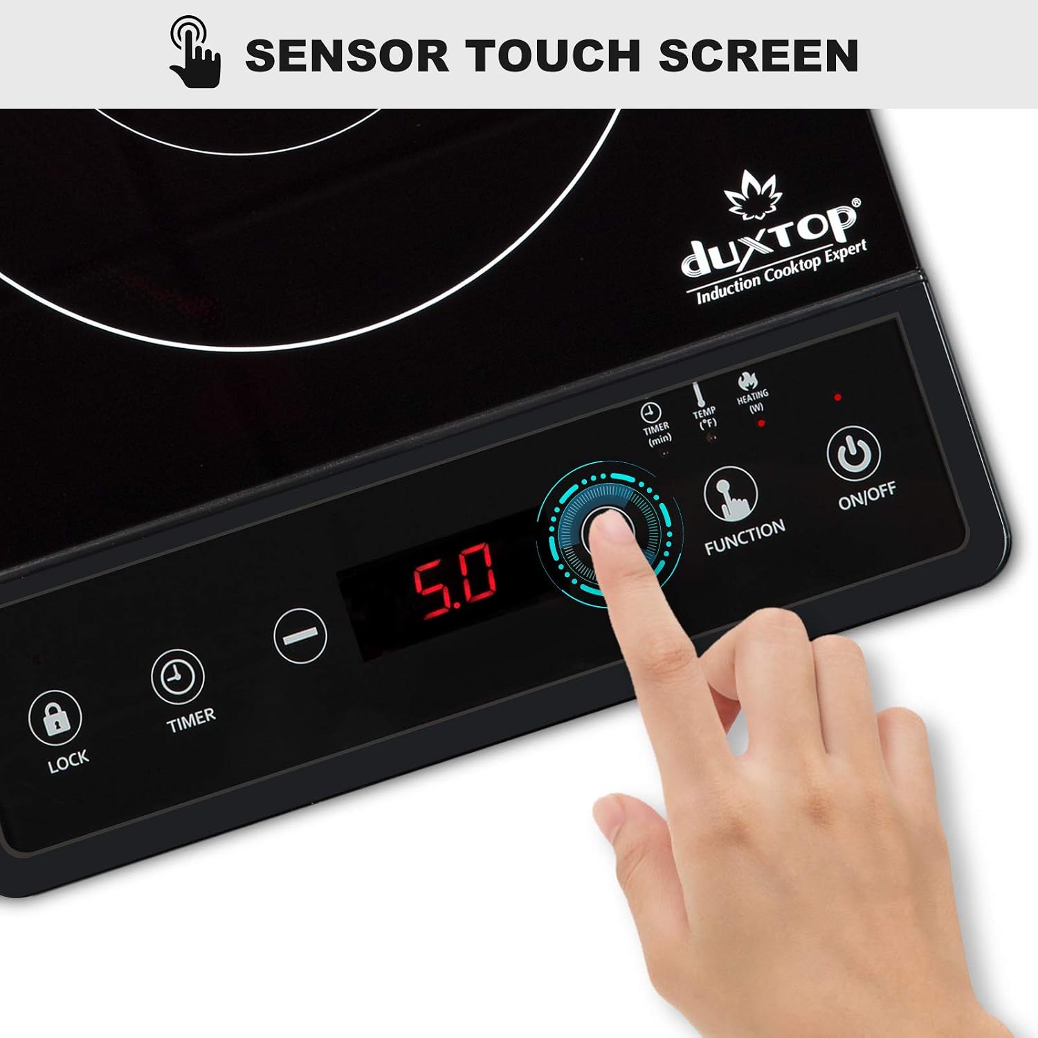 Draagbare inductiekookplaat, a - Induction Cooktop Portable recensie en prijs