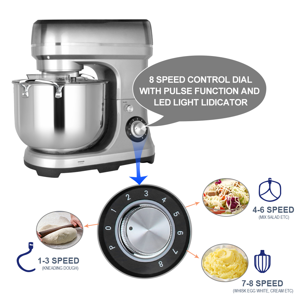 Klaar voor verzending 2000W 11 - Stand Mixer recensie en prijs