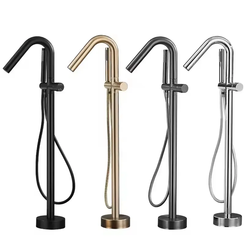 Koperen vrijstaande bad-douche - Stand Mixer recensie en prijs